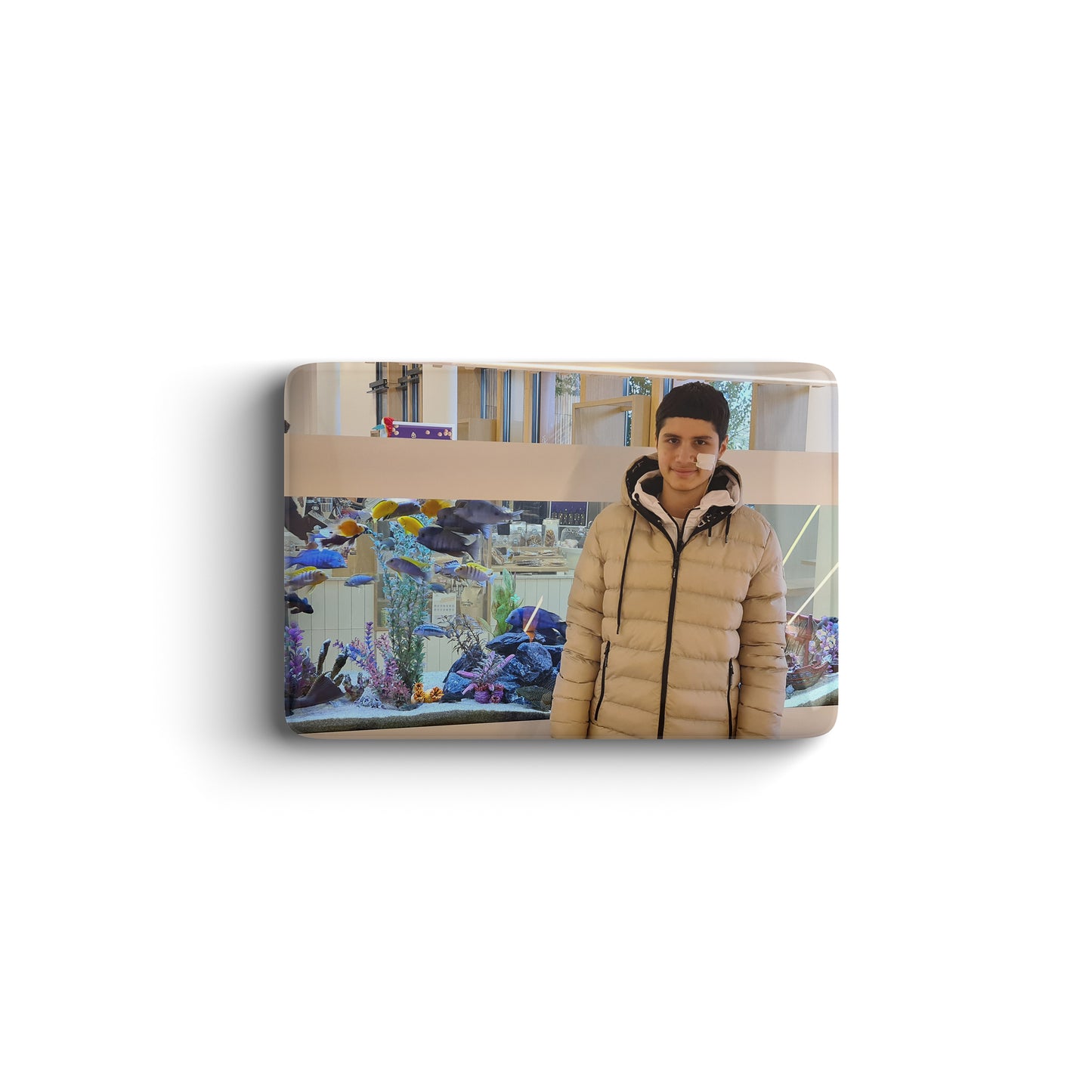 4:3 Rectangle Landscape Personalized Magnet
