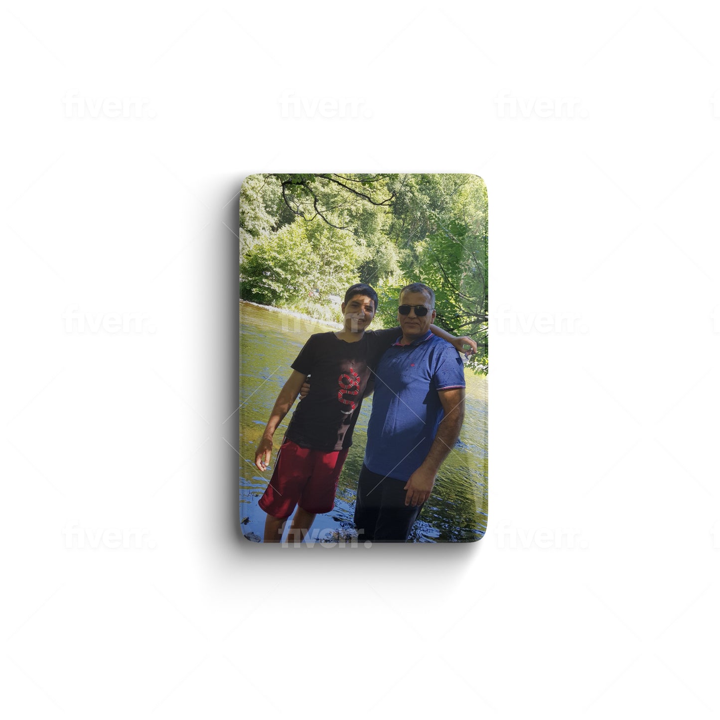 3:4 Portrait Rectangle Personalize Magnet