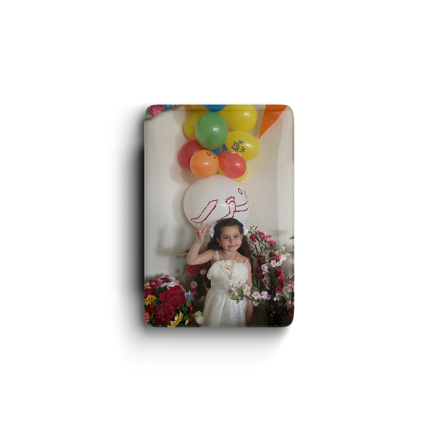 12 pcs Personalized Rectangle Magnet (3:4 Portrait)