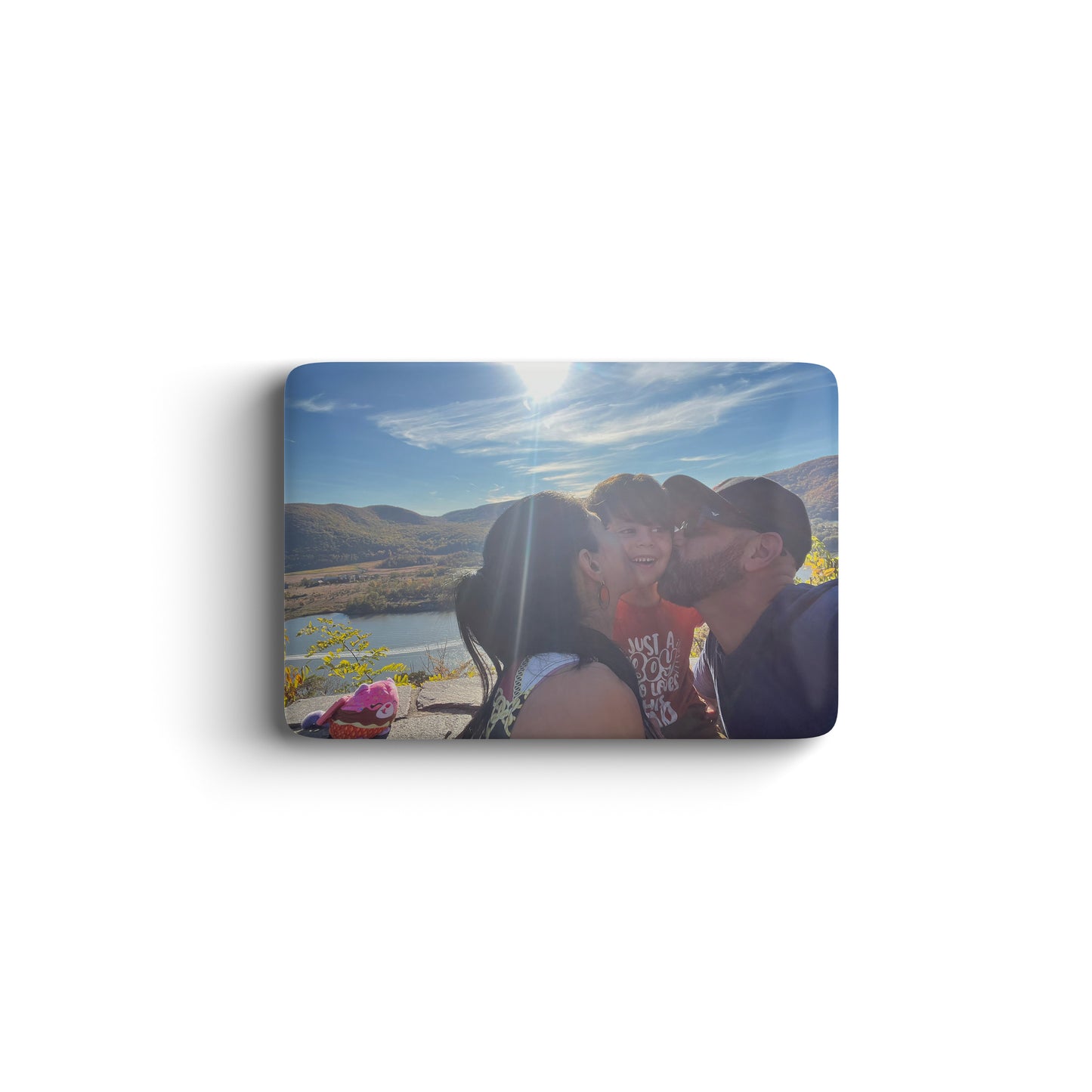 12 pcs Personalized Rectangle Magnet (4:3 Landscape)